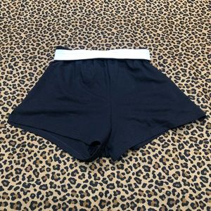 Black High Waisted Soffe Shorts Size L